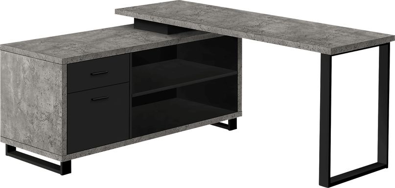 Winfair Gray Desk