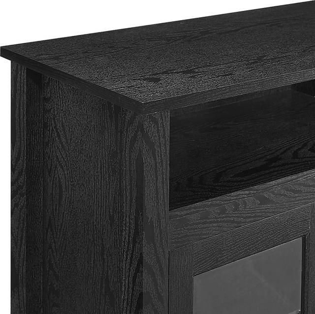 Winfield Trace Black 58 in. Console with Electric Fireplace - Thumbnail - Image 3
