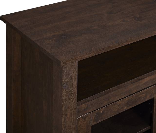 Winfield Trace Brown 58 in. Console with Electric Fireplace - Thumbnail - Image 5