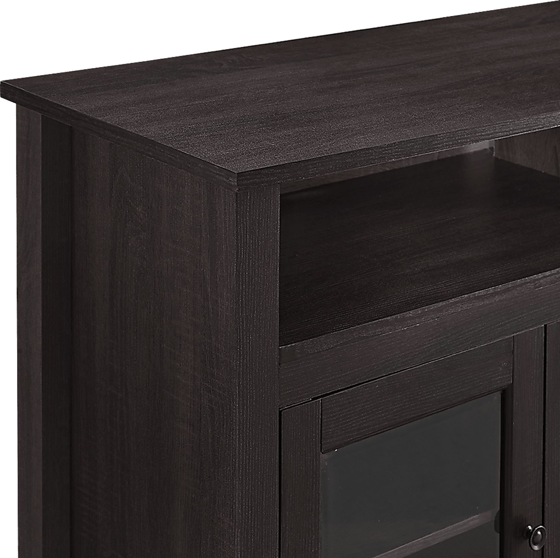 Winfield Trace Espresso 58 in. Console with Electric Fireplace - Image 3