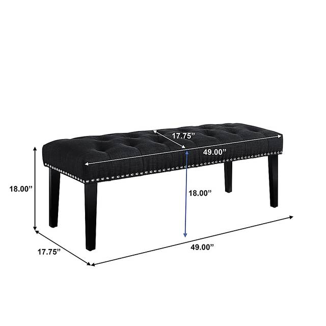 Wingrave Charcoal Bench - Thumbnail - Image 6