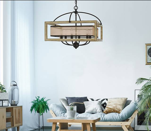 Wingrove Beige Chandelier - Thumbnail - Image 2