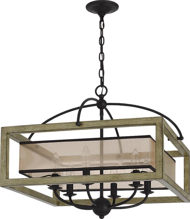 Wingrove Beige Chandelier - Thumbnail - Image 4