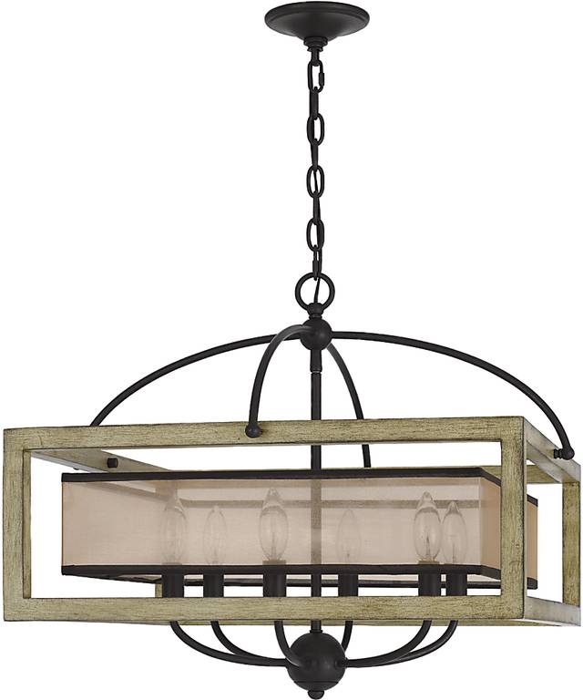 Wingrove Beige Chandelier - Thumbnail - Image 1