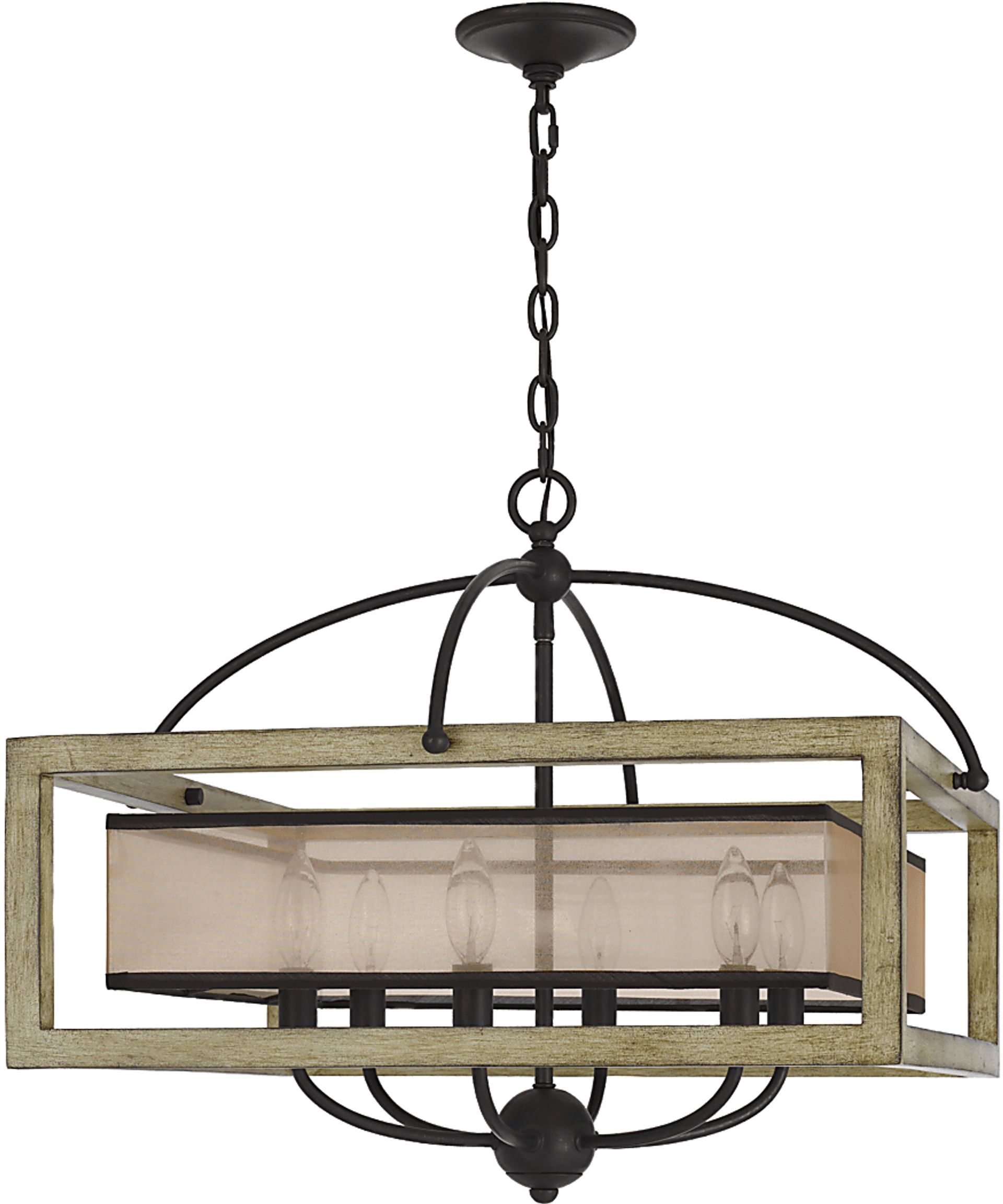 Wingrove Beige Chandelier - Image 1
