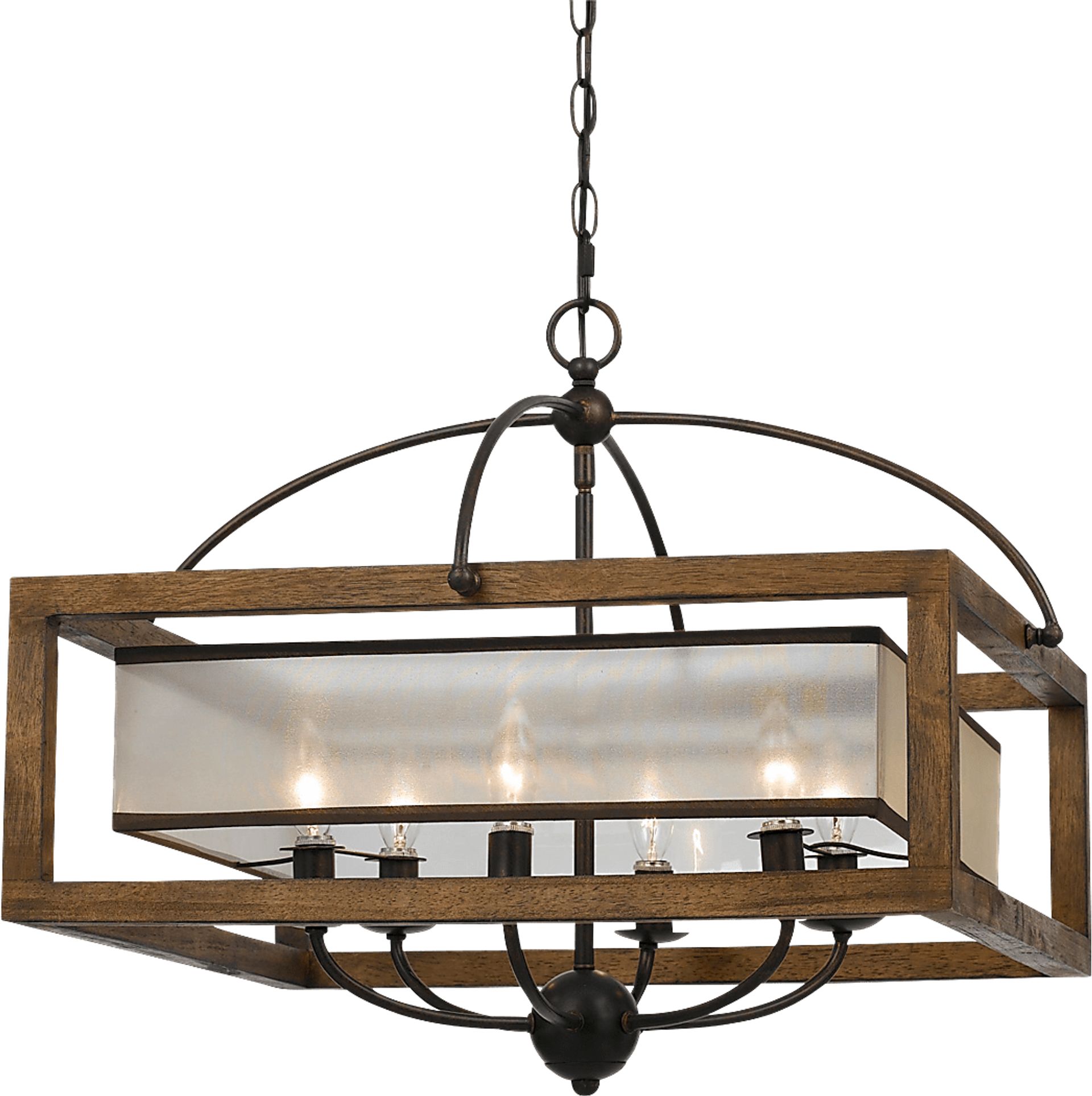 Wingrove Brown Chandelier - Image 2