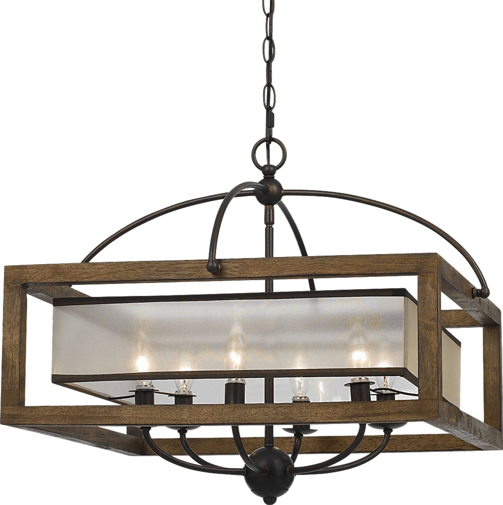 Wingrove Brown Chandelier - Image 1