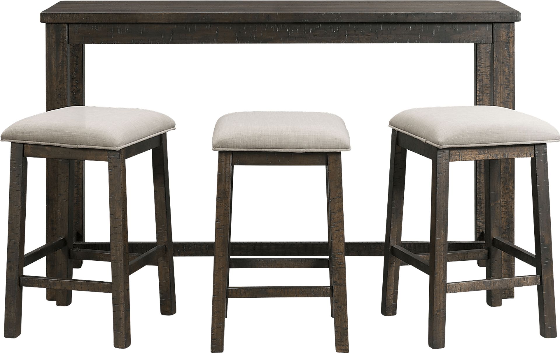 Winic Brown 4 Pc Dining Table Set - Image 2