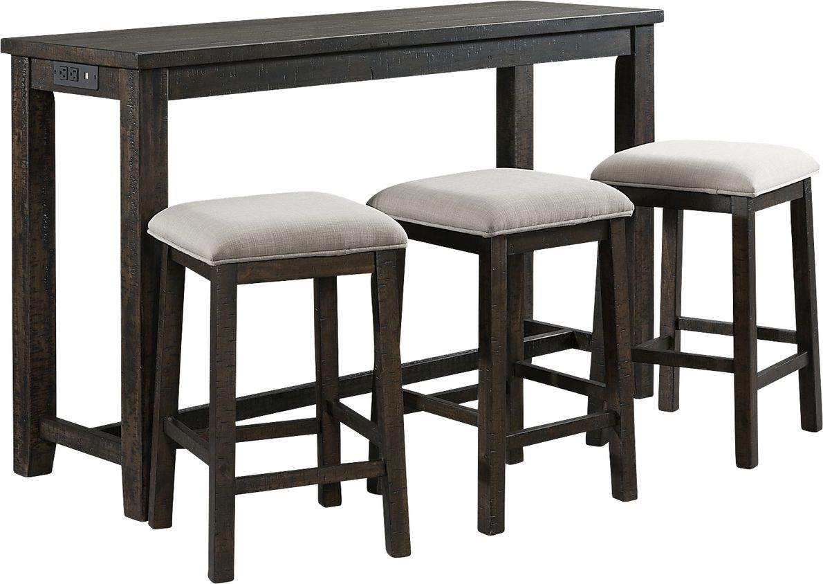 Winic Brown 4 Pc Dining Table Set