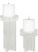 Winneconnia Clear Candle Holder, Set of 2