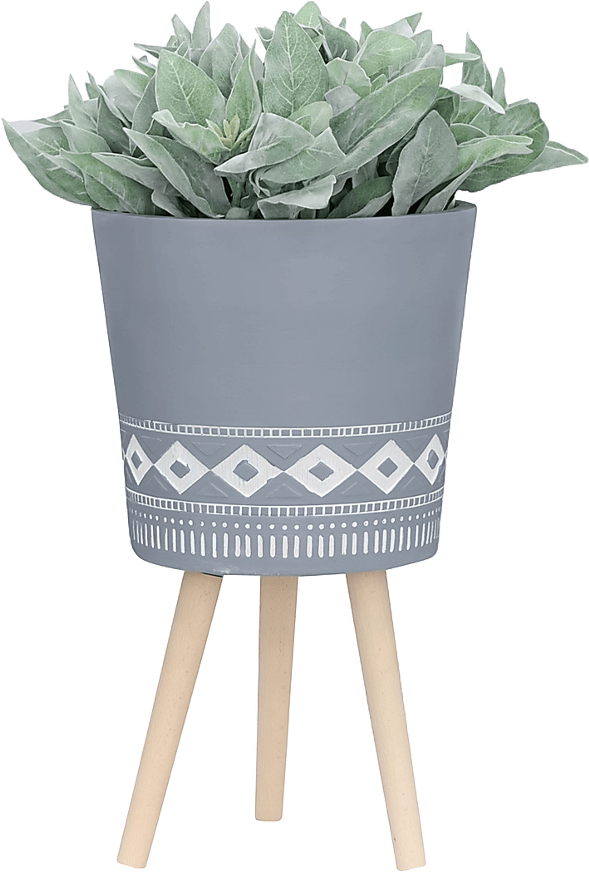Winnekta Gray Planter, Set of 2 - Image 3