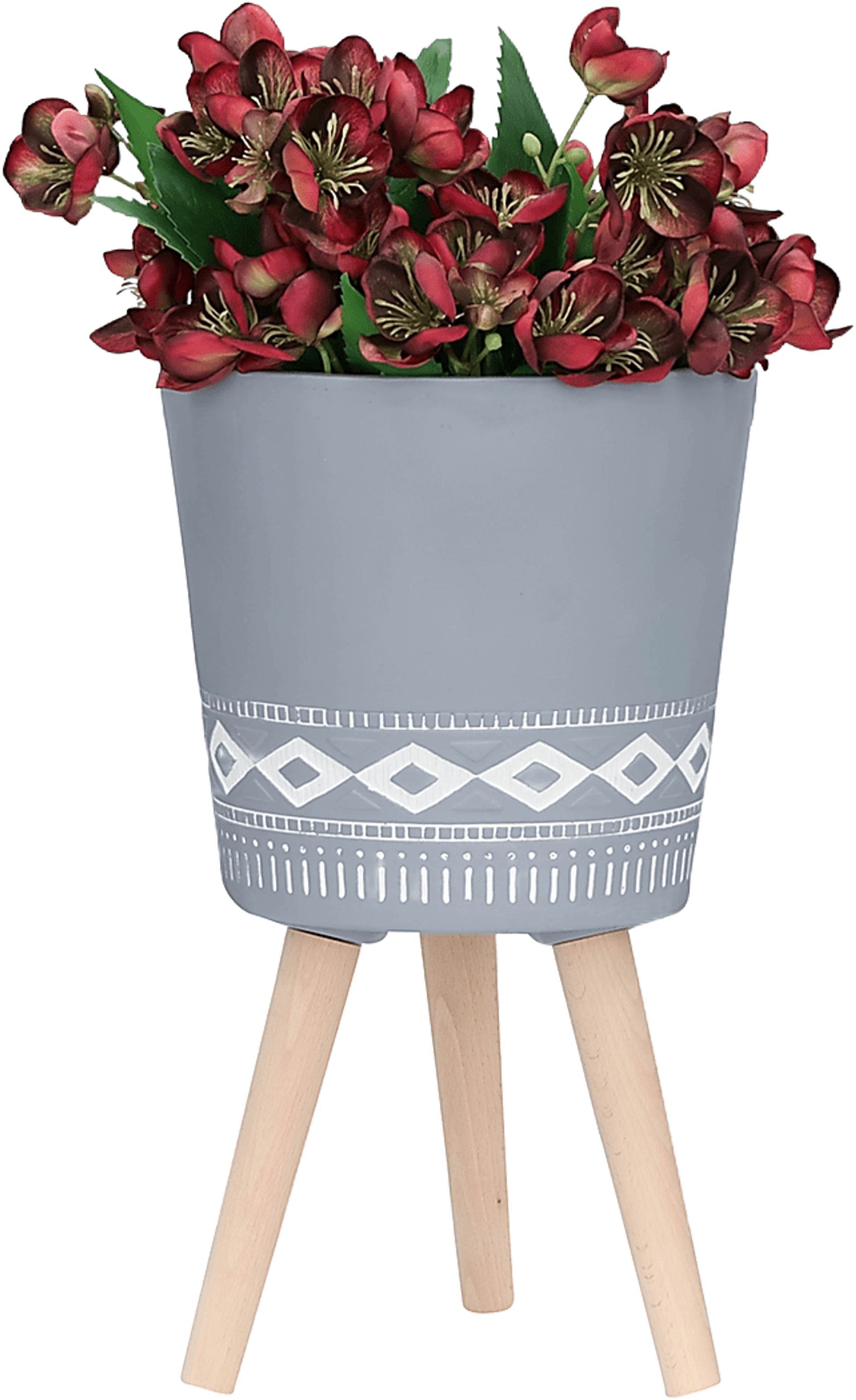 Winnekta Gray Planter, Set of 2 - Image 4