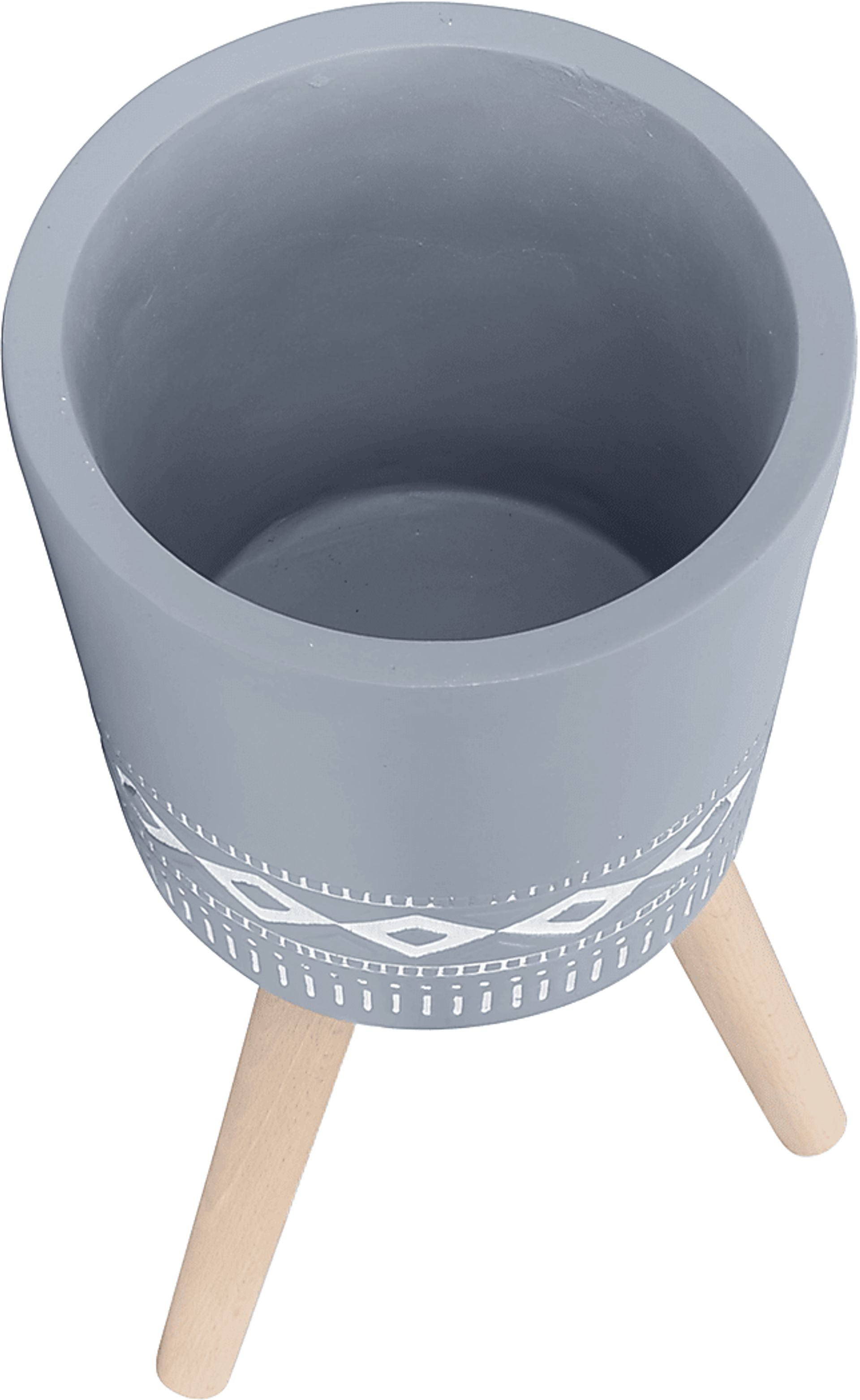 Winnekta Gray Planter, Set of 2 - Image 5