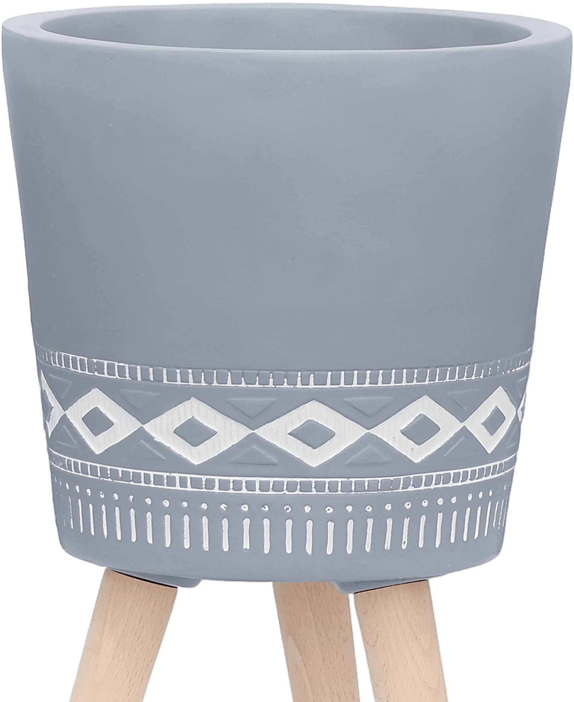 Winnekta Gray Planter, Set of 2 - Image 7
