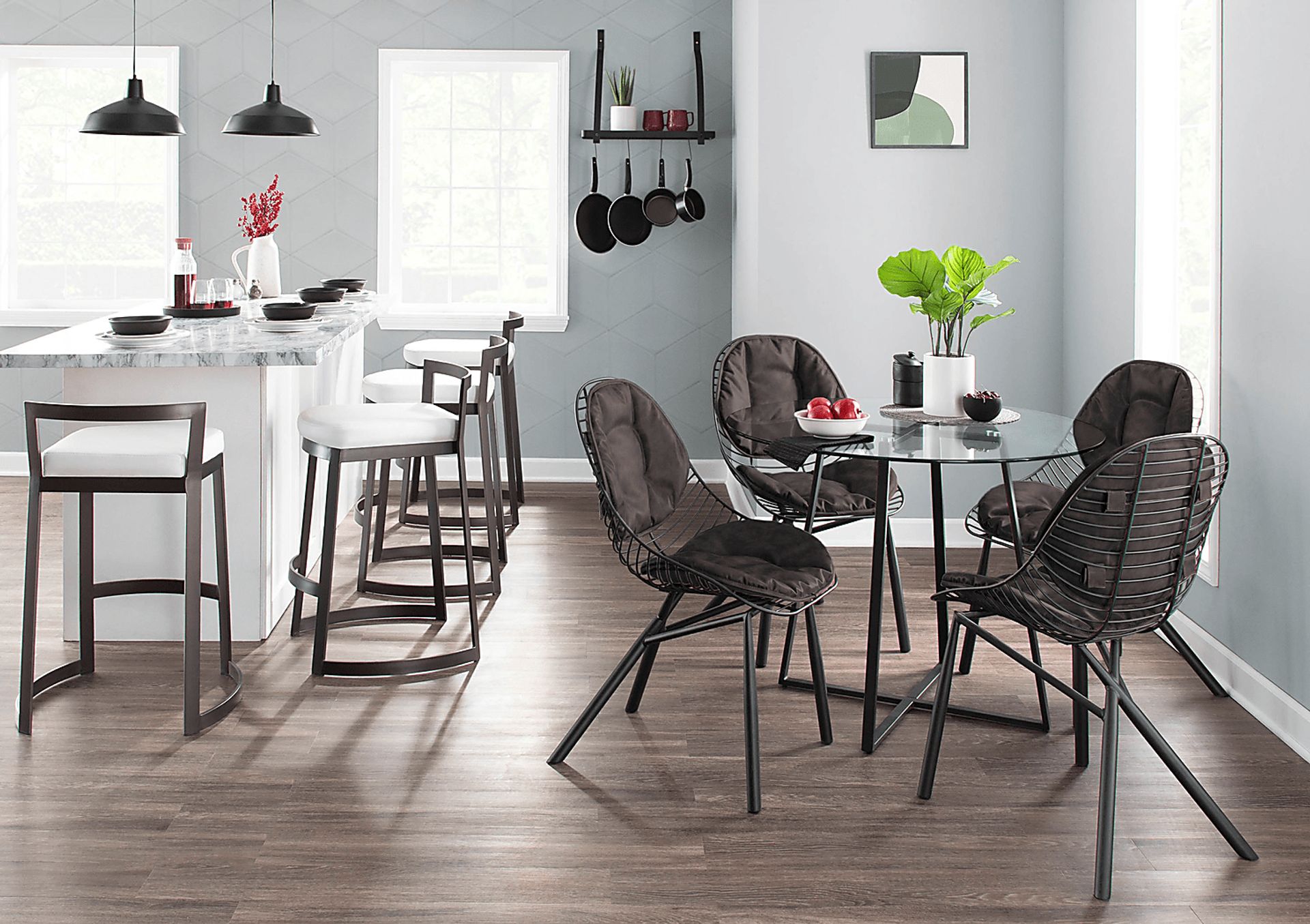 Winnifred Espresso Side Chair, Set of 2 - Image 9