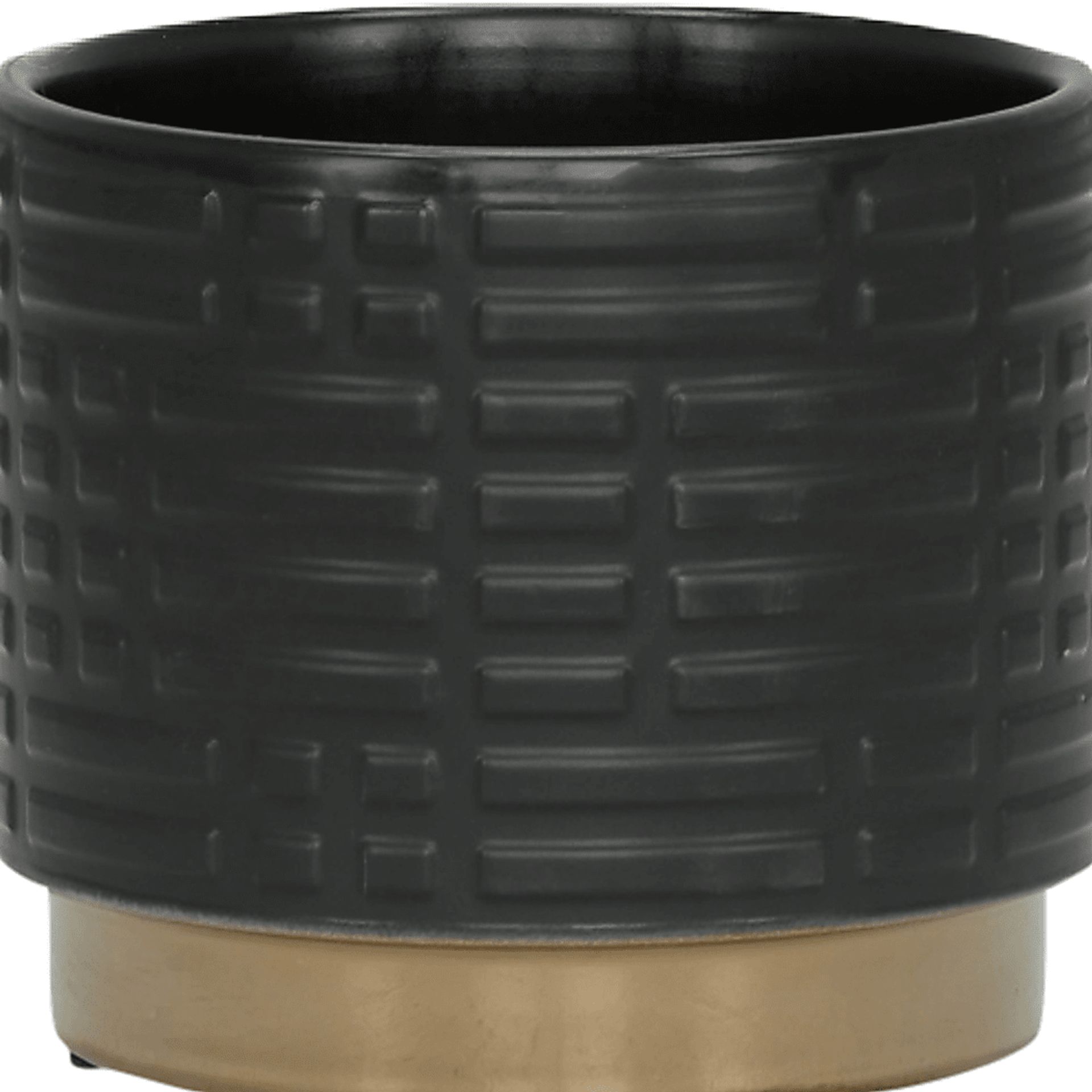 Winoca II Black Planter, Set of 2 - Image 8