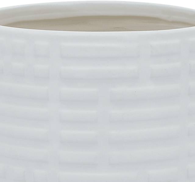 Winoca II White Planter, Set of 2 - Thumbnail - Image 6