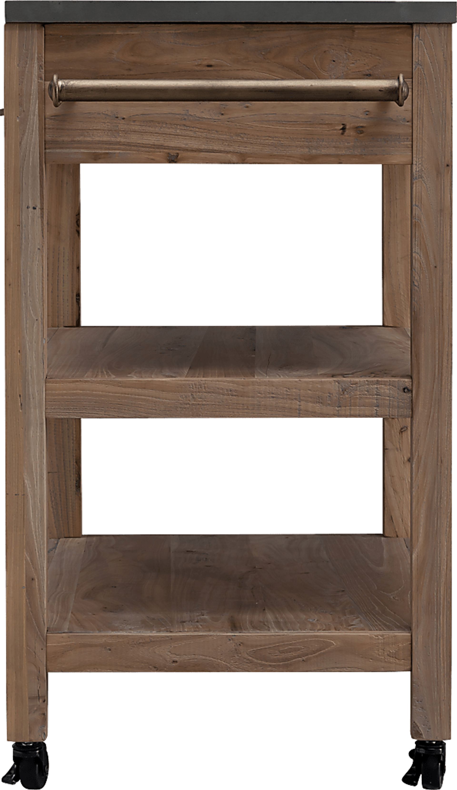 Winola Natural Kitchen Island - Image 2