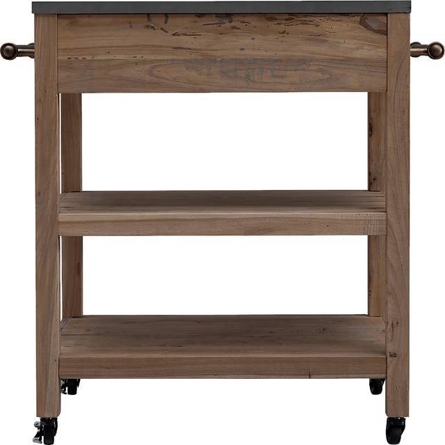 Winola Natural Kitchen Island - Thumbnail - Image 3