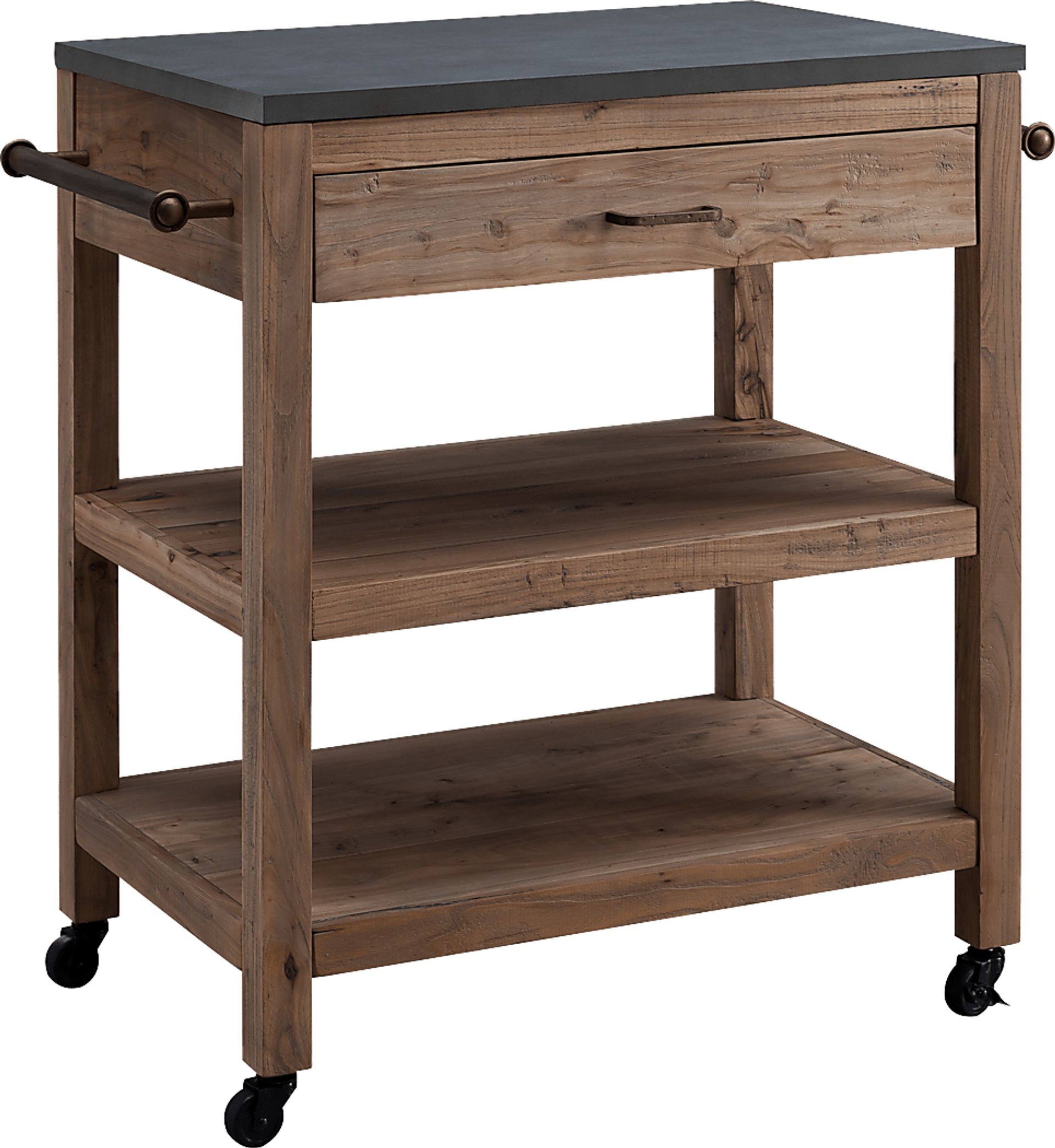 Winola Natural Kitchen Island - Image 1