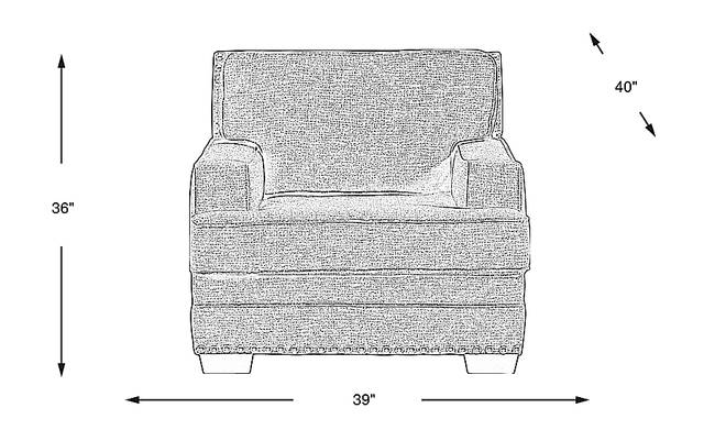 Dimension Image. Please refer to the Dimension Tab on this page for dimension details.