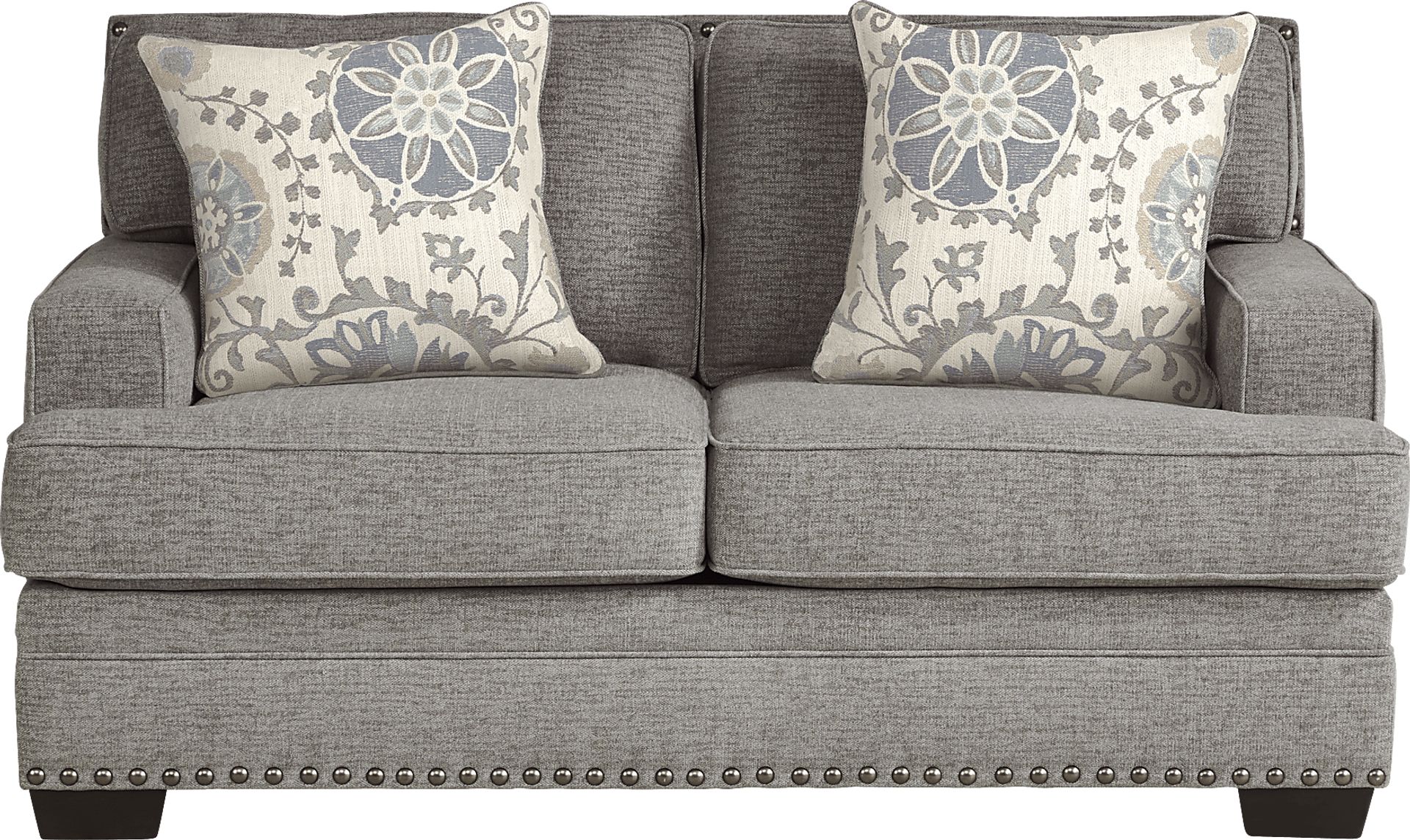 Winsborough Gray 7 Pc Living Room - Image 3