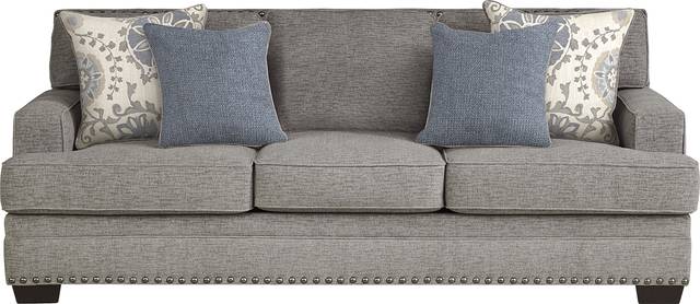Winsborough Gray 7 Pc Living Room - Thumbnail - Image 2