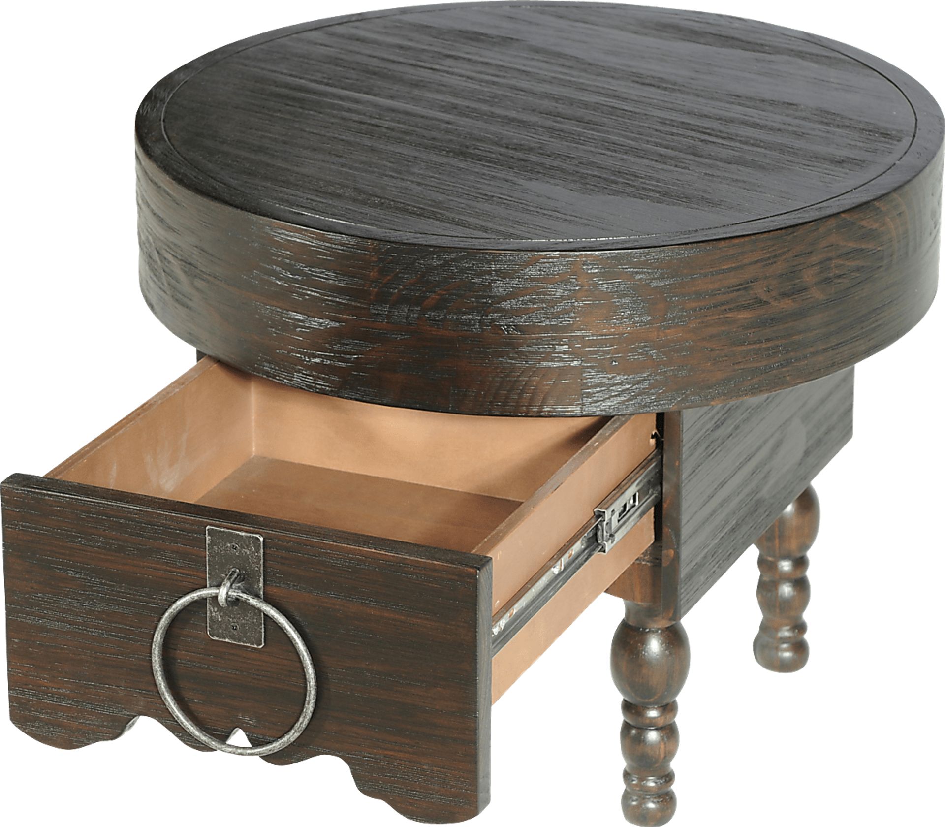 Winsford Brown Accent Table - Image 3