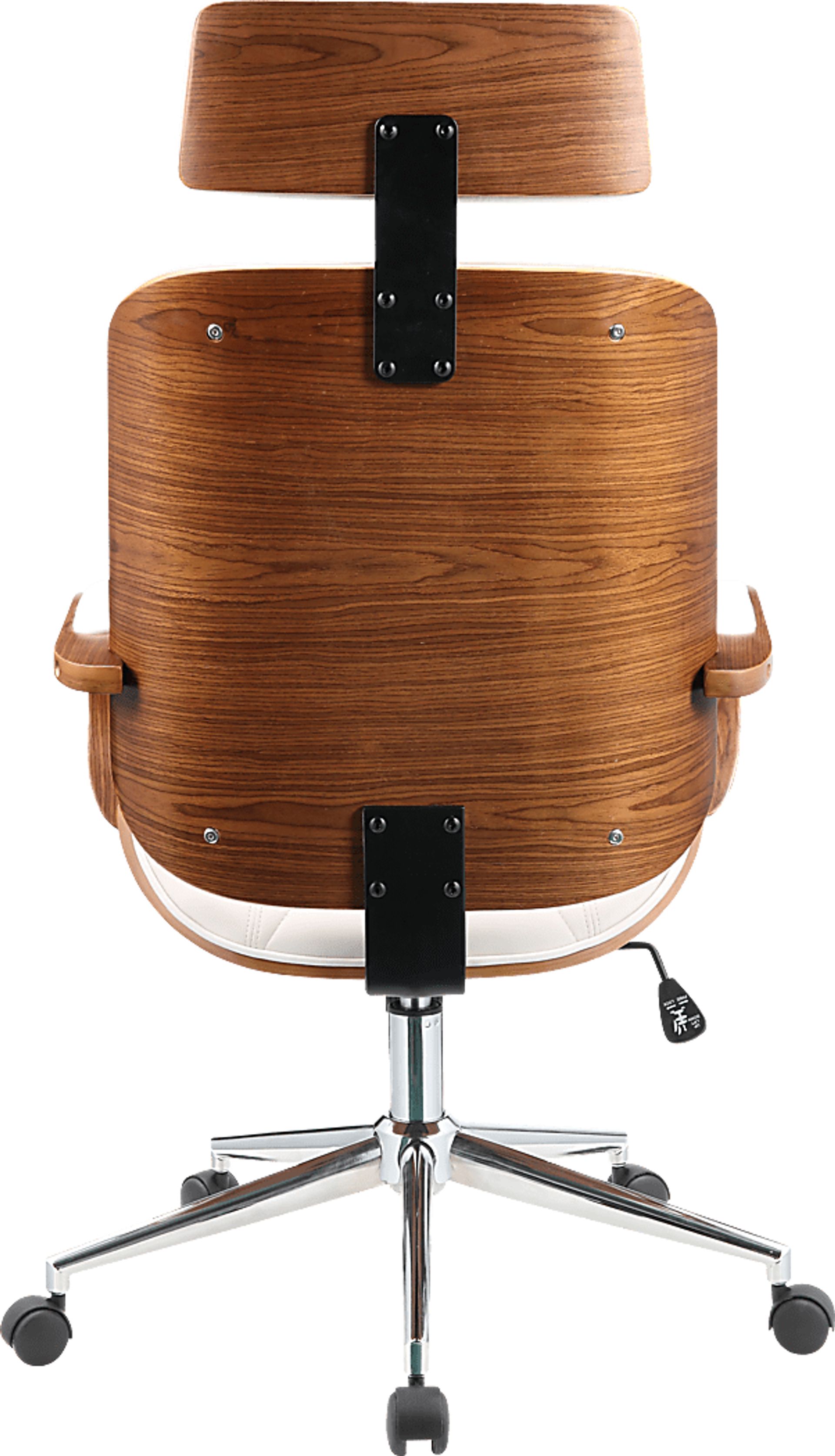Winship White Swivel Desk Chair - Image 4