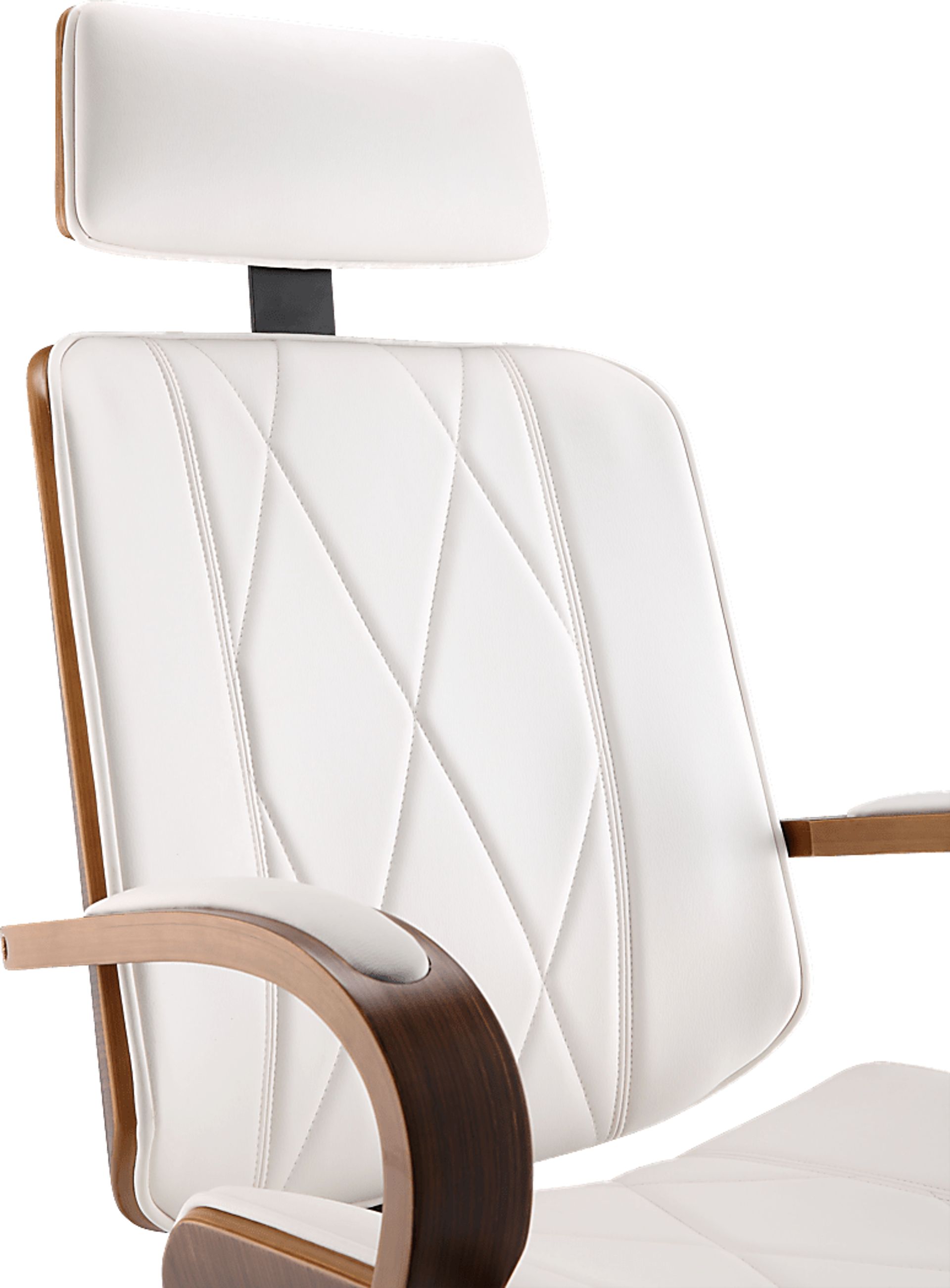 Winship White Swivel Desk Chair - Image 5