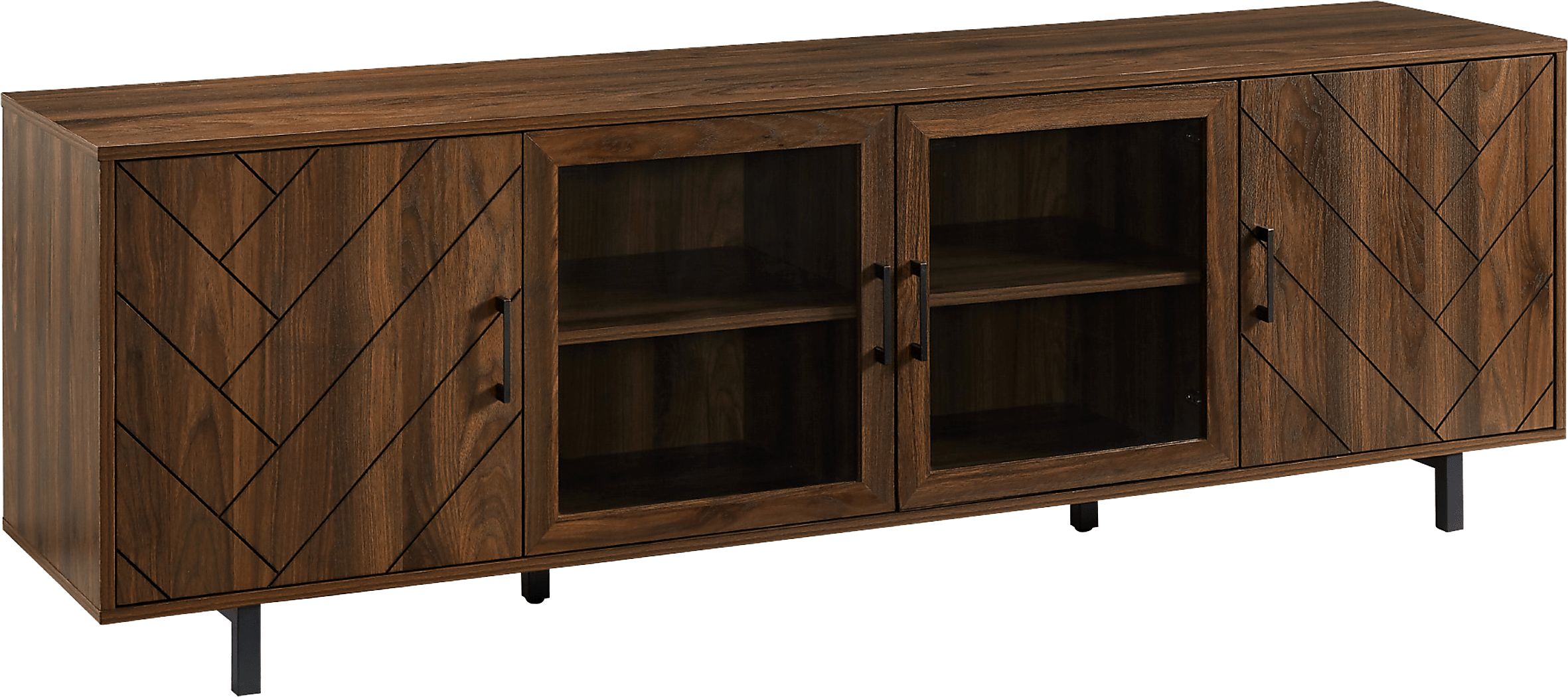 Winsland Walnut 70 in. Console