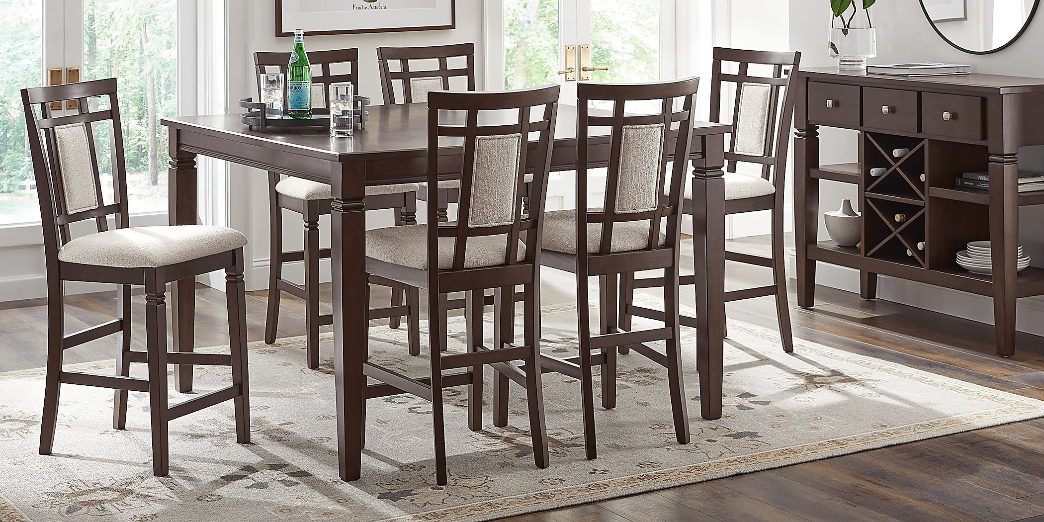 NEIGHBORHOOD × HXO / W-MODULAR TABLE SET Winners Only Xcalibur DXT13678X Transitional Counter-Height