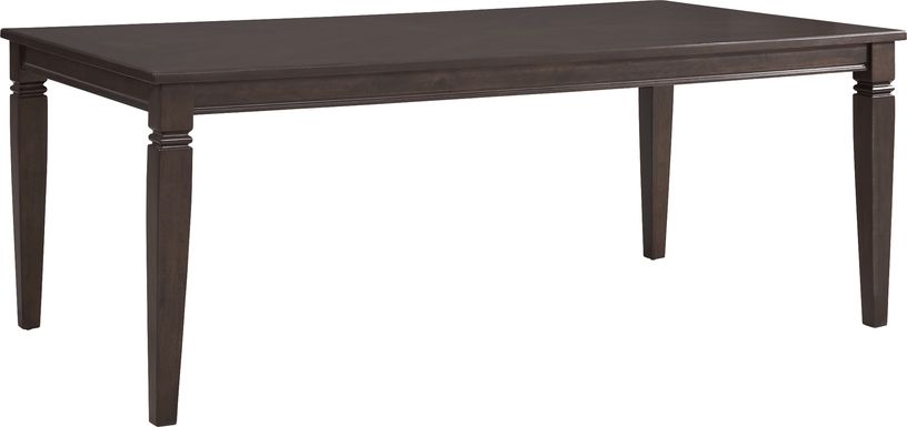 Winslow Brown Cherry Finish Rectangle Dining Table