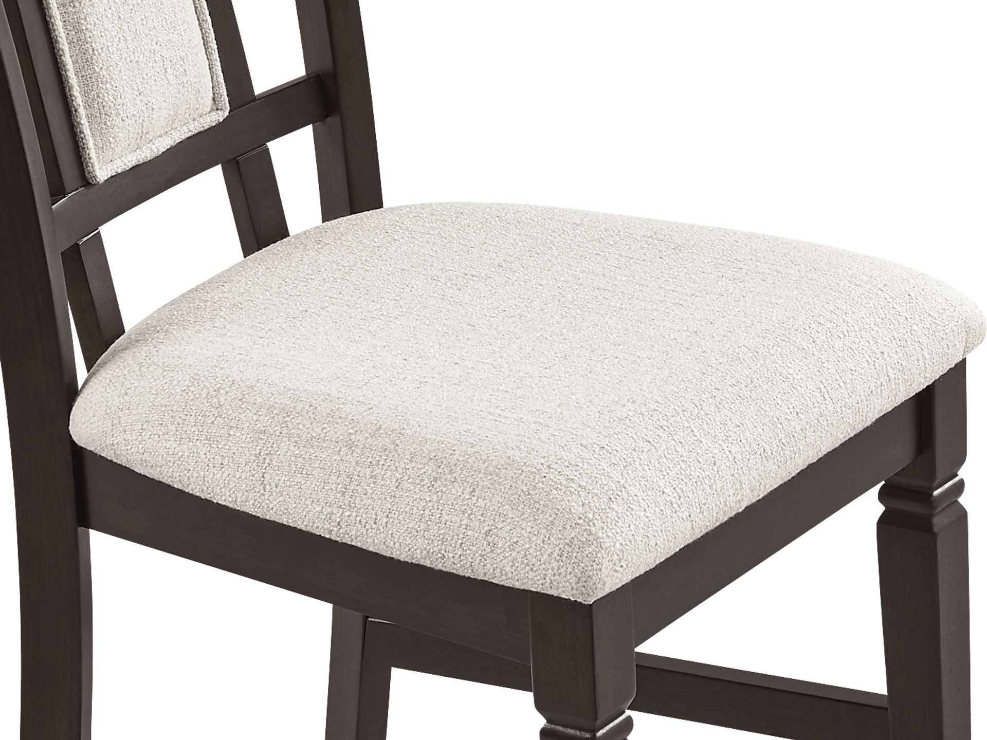 Winslow Brown Cherry 5 Pc Rectangle Dining Room with Upholstered Chairs - Image 6