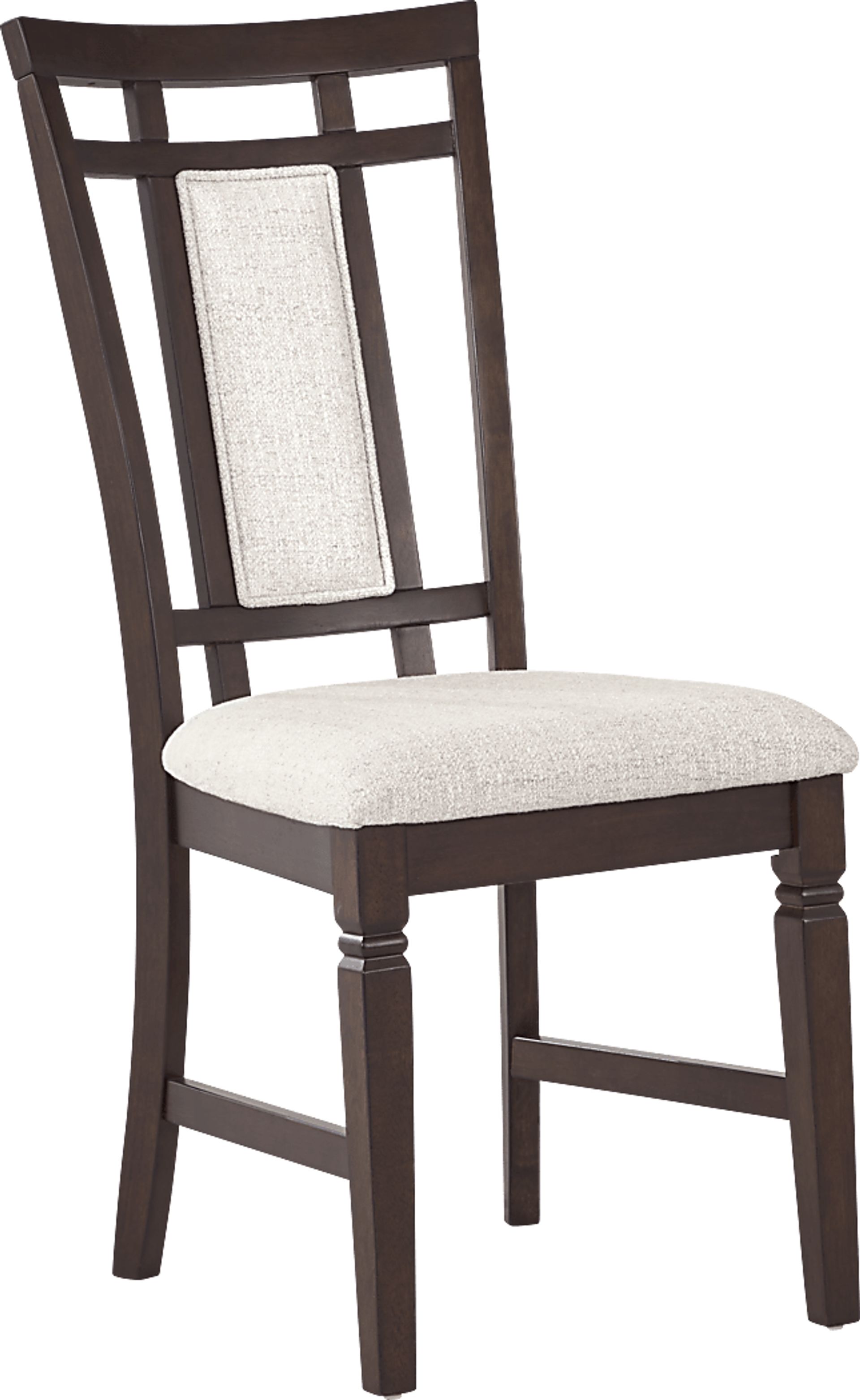 Winslow Brown Cherry 5 Pc Rectangle Dining Room with Upholstered Chairs - Image 4
