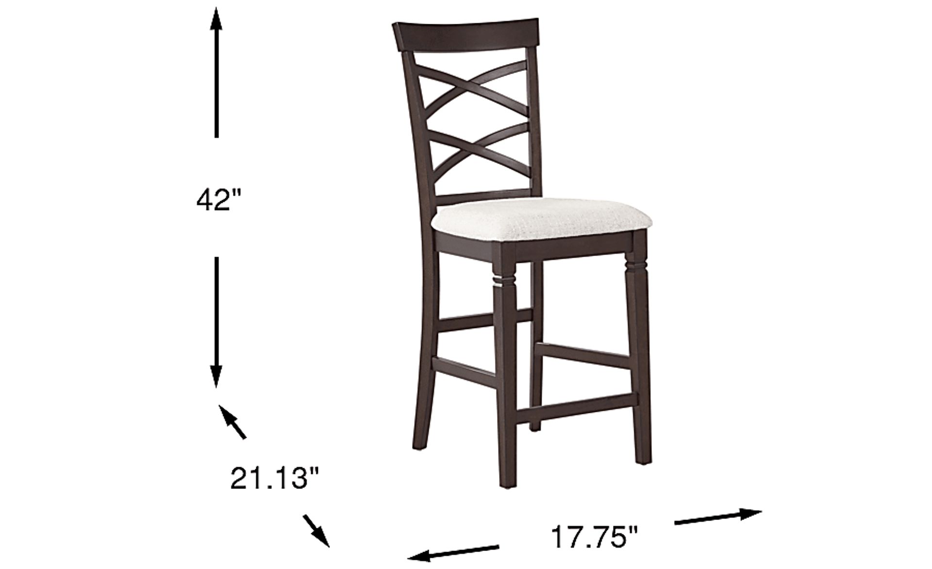 Dimension Image. Please refer to the Dimension Tab on this page for dimension details.