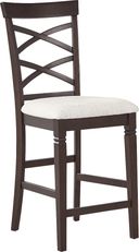 x-back counter height stool