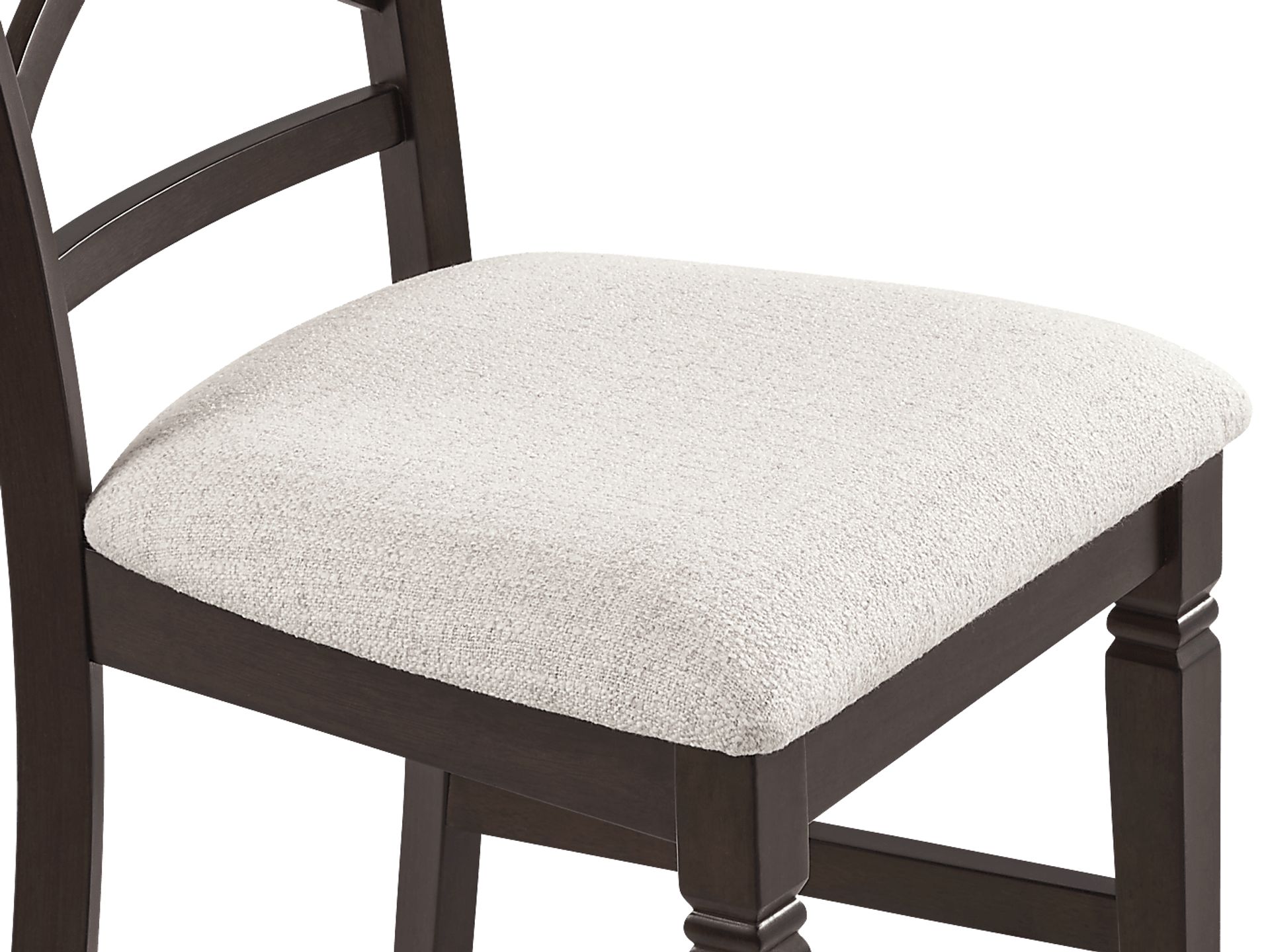 Winslow Brown Cherry 5 Pc Rectangle Dining Room with X-Back Chairs - Image 6