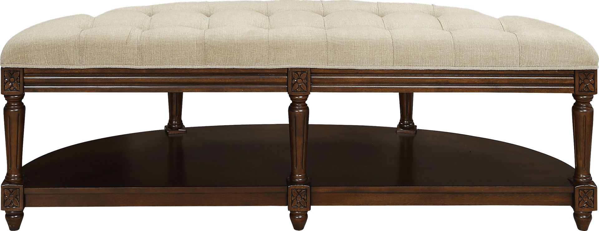 Winslow Place Linen Accent Bench - Image 3