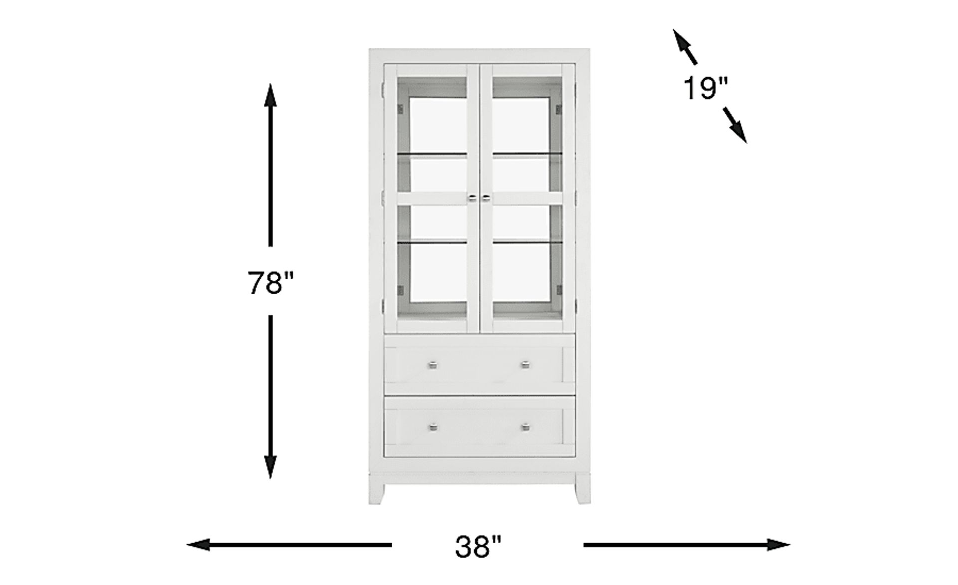 Dimension Image. Please refer to the Dimension Tab on this page for dimension details.