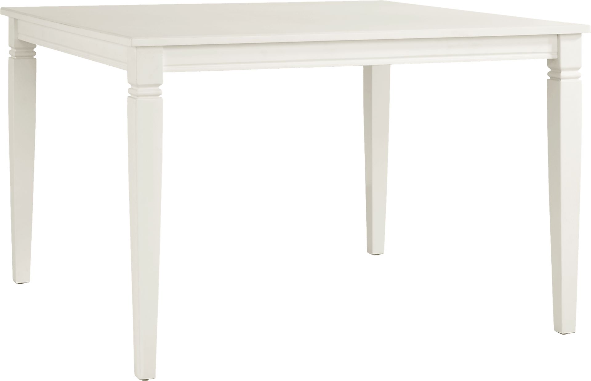 Winslow White Square Counter Height Dining Table - Image 1