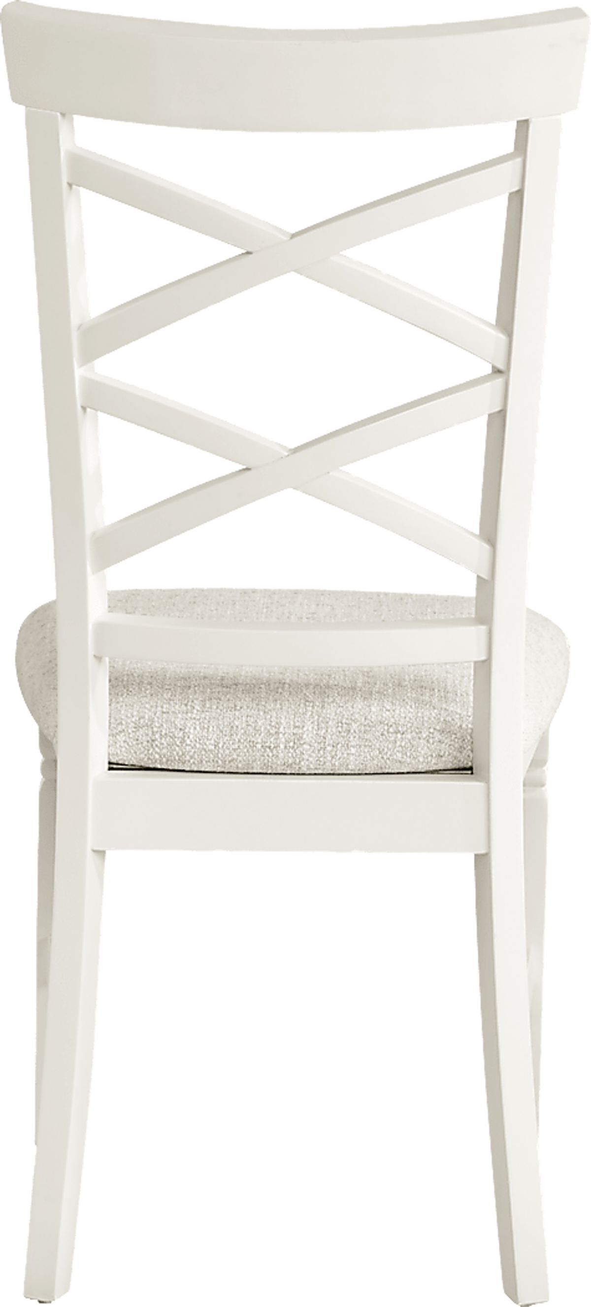 Winslow White Colors,White X-Back Side Chair | Rooms to Go