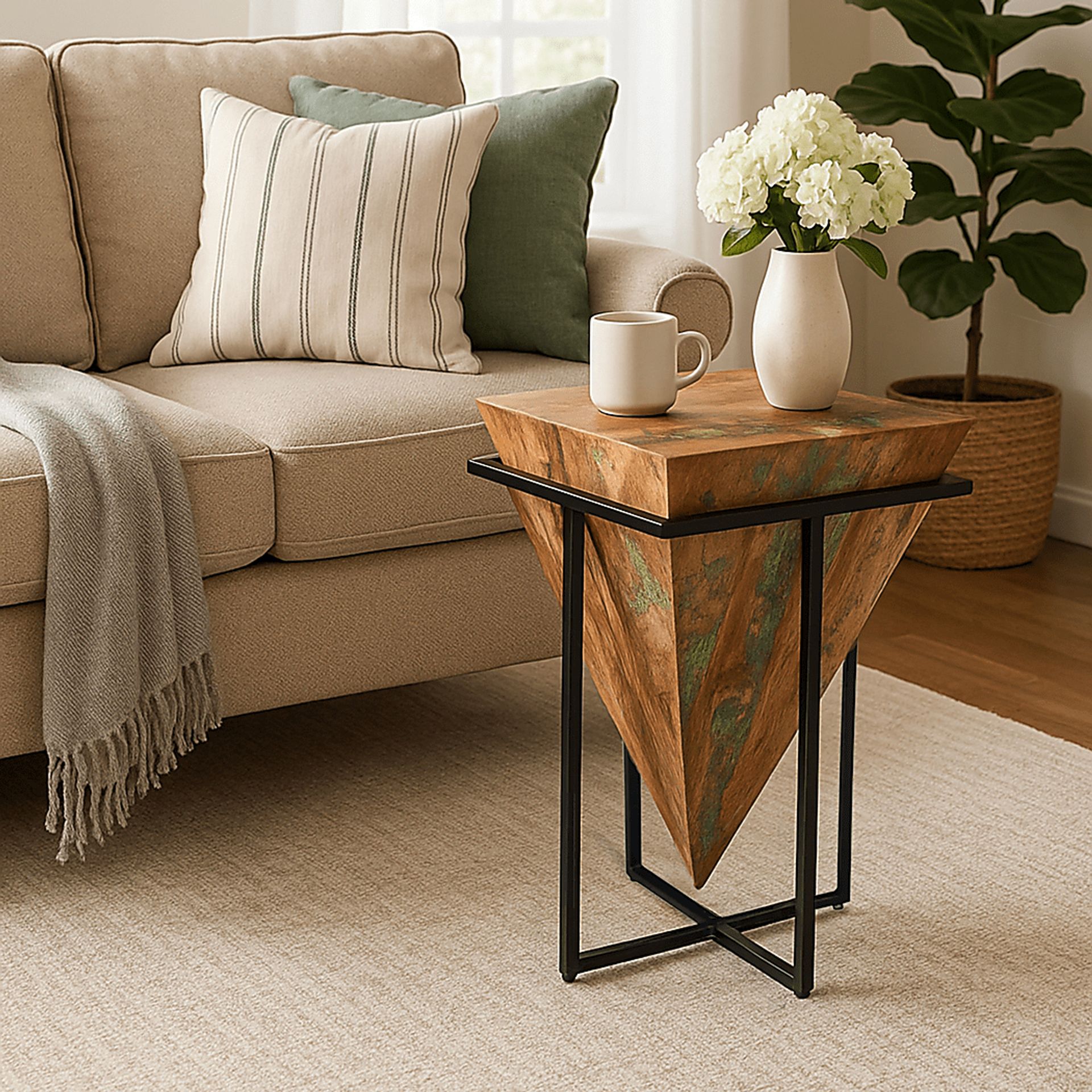 Winsons Brown Accent Table - Image 2