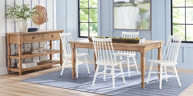 Winsor Natural Rectangle Dining Table - Thumbnail - Image 2