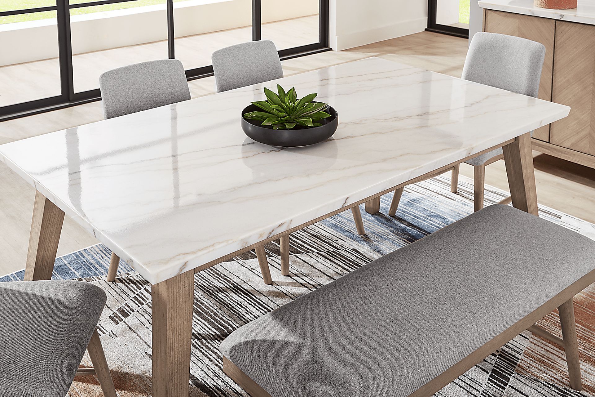 Winston Court Natural Dining Table - Image 3