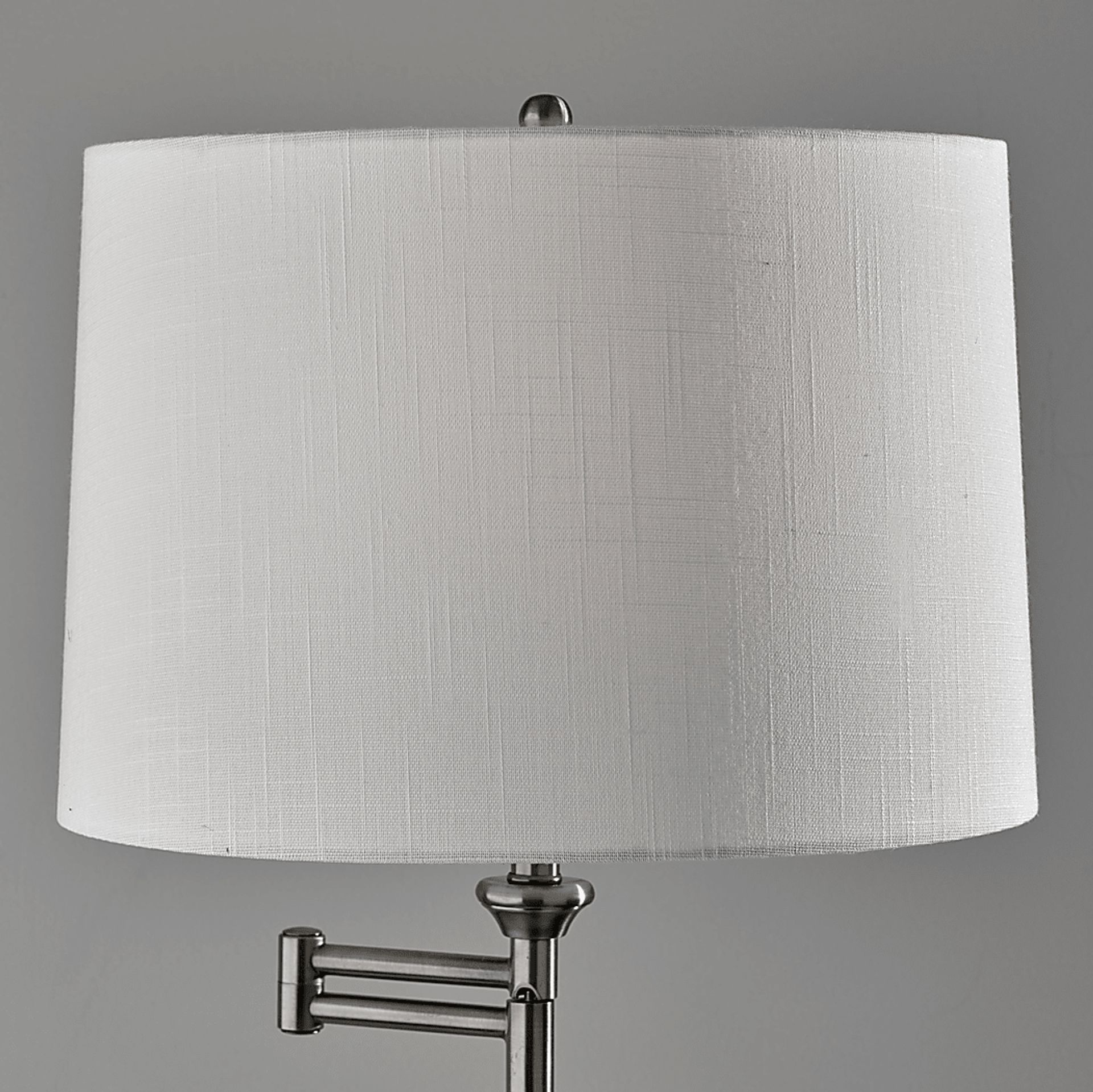 Winston Silver Floor Lamp - Image 4