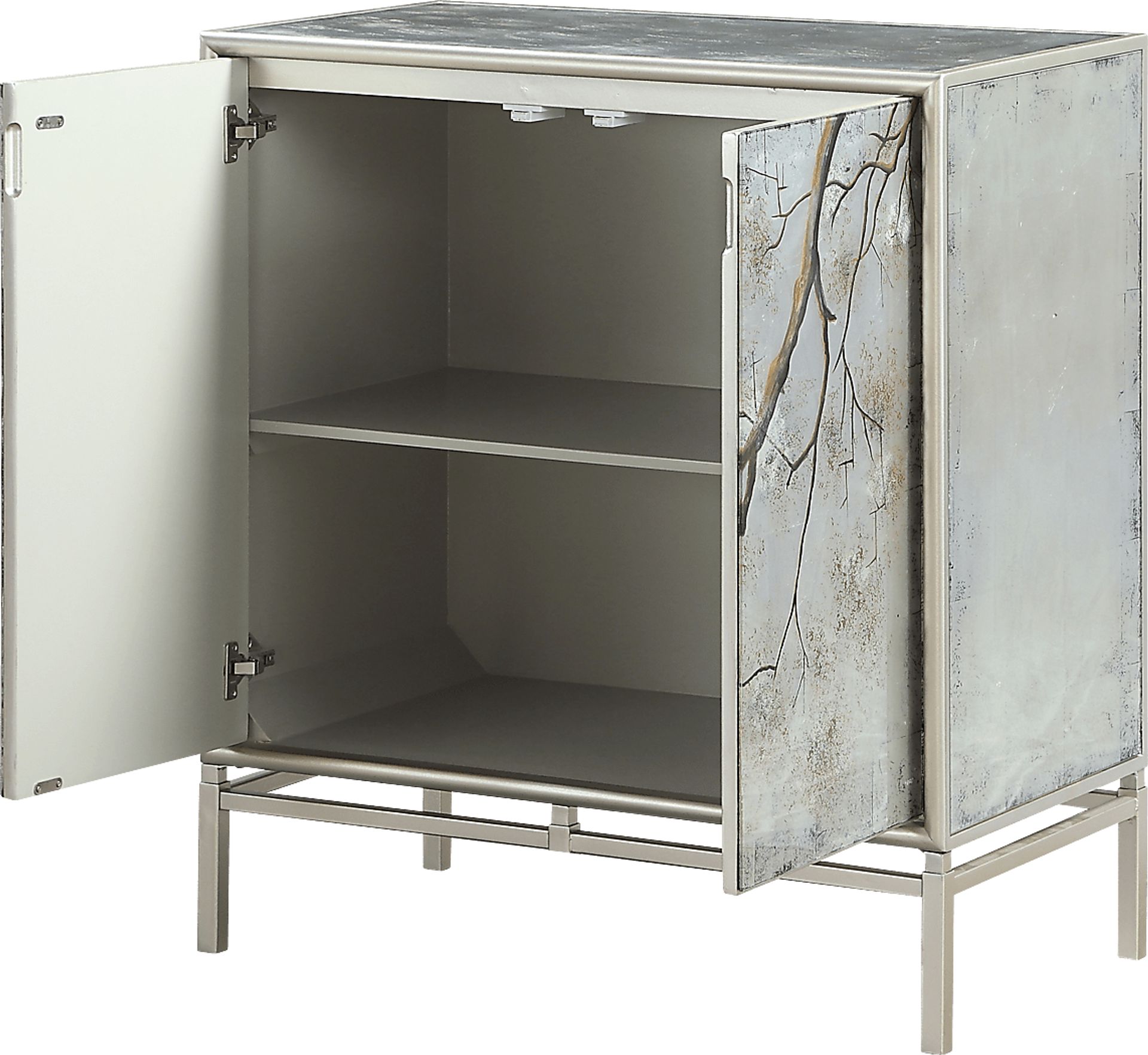 Winter Branch Silver Accent Cabinet - Image 3
