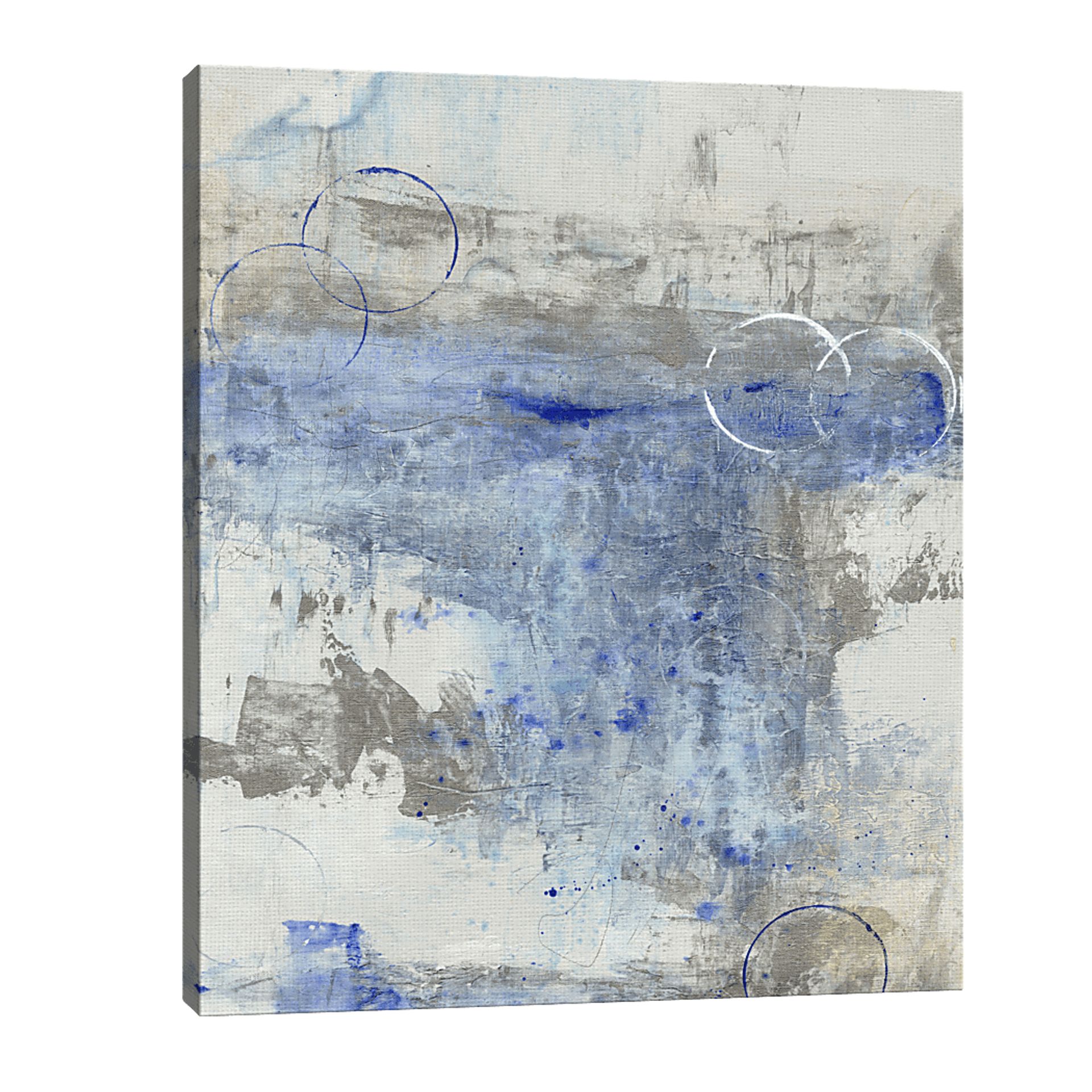 Winter's Gift Blue Artwork - Image 2