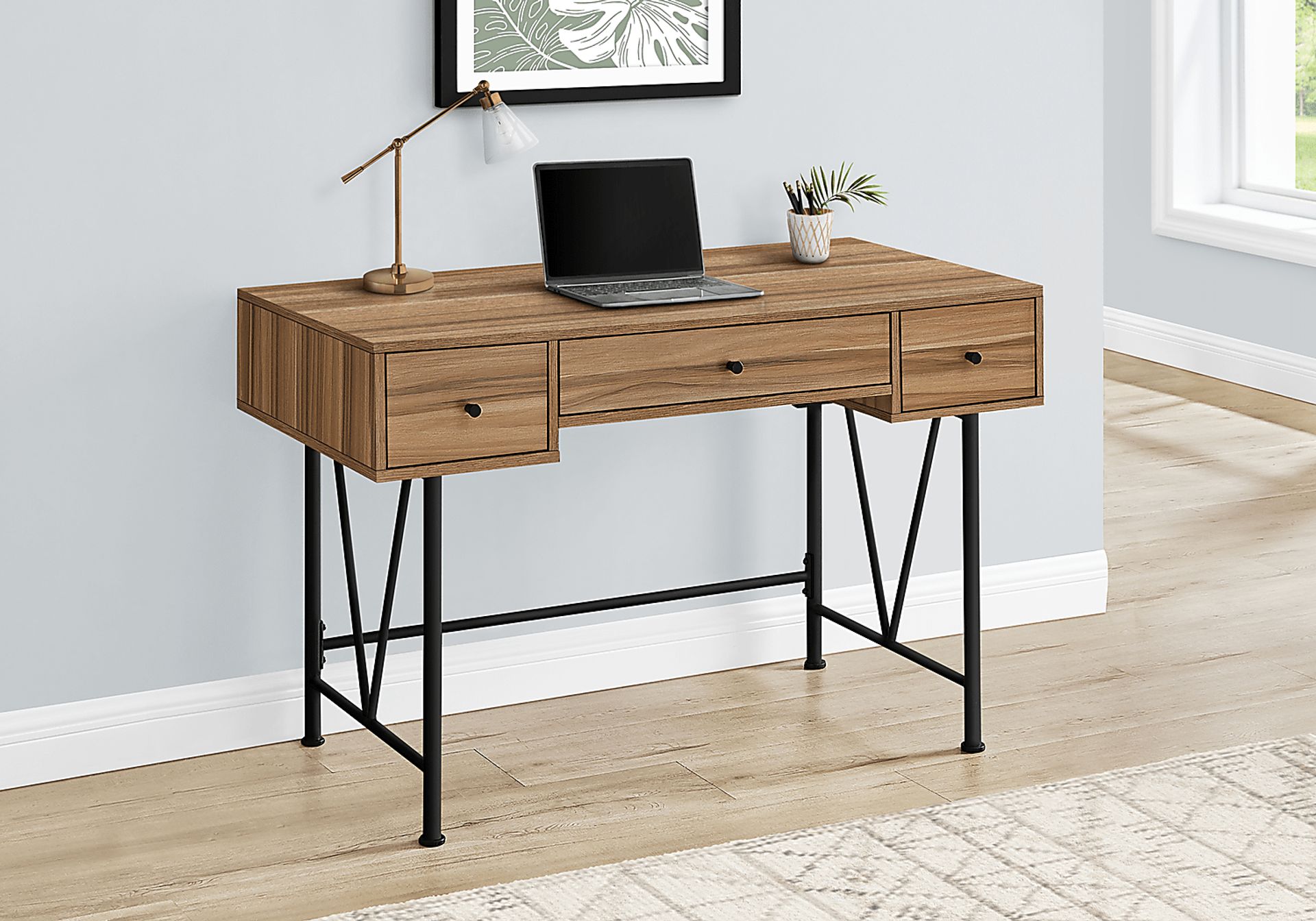 Winterthure Brown Desk - Image 10