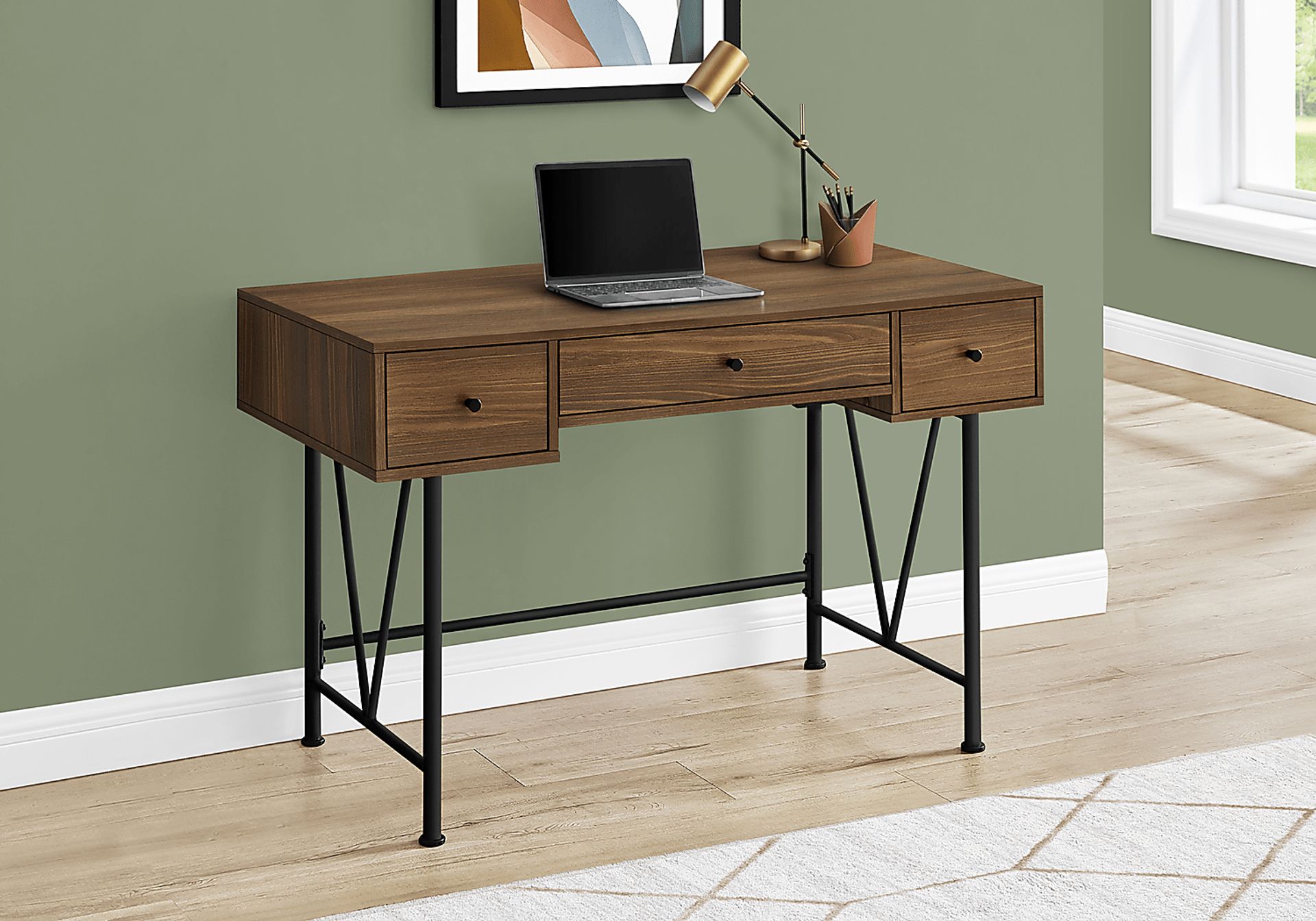Winterthure Walnut Desk - Image 3